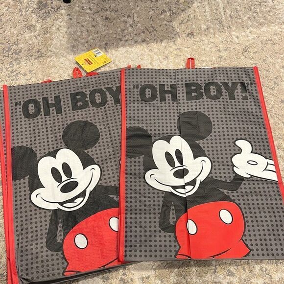 Disney Mickey Mouse graphic reusable grocery candy bag NWT - Picture 2 of 4